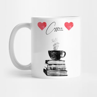 Cup of coffee and books Mug